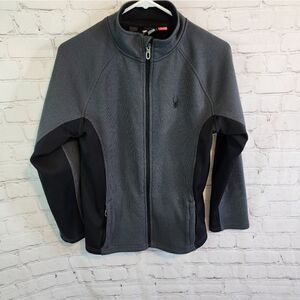 Men's Spyder zip up jacket, size Large